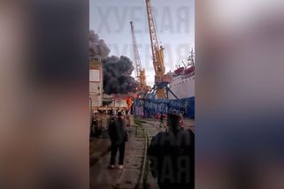 Rusové zasáhli tureckou loď u Oděsy v den setkání Erdogana s Putinem. Ankara vyzývá k příměří - Novinky